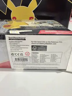 Pokemon TCG Celebrations Collector Treasure Chest 25th Anniversary Pikachu - Image 3