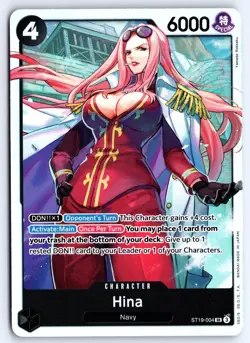 Hina ST19-004 Super Rare Starter Deck 19: BLACK Smoker One Piece Foil NM - Image 1