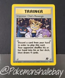 Imposter Oak's Revenge 76/82 - Team Rocket *EXC* Uncommon Pokemon Card - Image 1