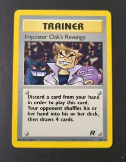 Imposter Oak's Revenge 76/82 - Team Rocket *EXC* Uncommon Pokemon Card - Image 2