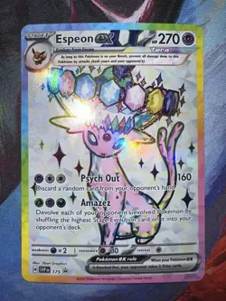 Espeon ex SVP175 Sv: Scarlet & Violet Promo Cards Holo (POTENTIAL PSA 10) - Image 1