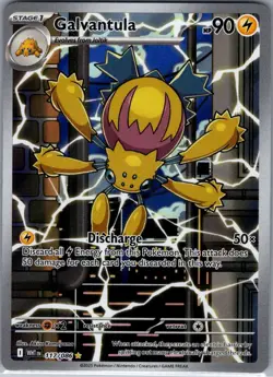 Galvantula 117/086 SV: White Flare - Pokemon Card - NM - Image 1