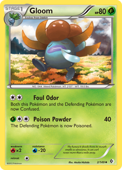 Gloom 2/149 Uncommon | Boundaries Crossed | Pokemon Card - Image 1