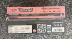 Pokemon TCG Chaos Rising POKEMON CENTRE ETB READ DESCRIPTION - Image 5