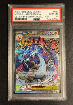 Pokemon MEGA CHARIZARD X ex 023 & ORICORIO ex 024 Promo Sequential PSA 10 🔥 - Image 3