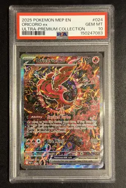 Pokemon MEGA CHARIZARD X ex 023 & ORICORIO ex 024 Promo Sequential PSA 10 🔥 - Image 5