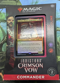 (SEALED, New) MTG Vampiric Bloodline Innistrad Crimson Vow Commander Deck ENG - Image 1