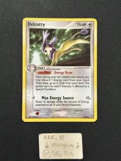 Pokemon Ex Power Keepers - Delcatty - 8/108 - Holo Rare - NM - Image 1