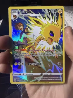 Pokemon TCG Jolteon TG04/TG30 Holo Rare Trainer Gallery Brilliant Stars - Image 2