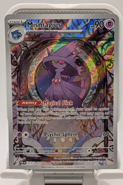 Mismagius 212/193 Illustration Rare Paldea Evolved Pokemon LP - Image 1