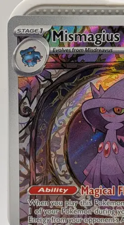 Mismagius 212/193 Illustration Rare Paldea Evolved Pokemon LP - Image 3