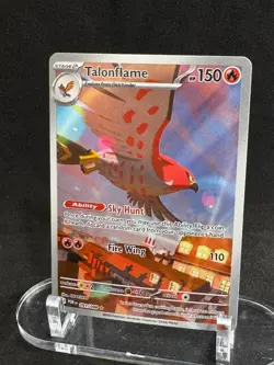 Talonflame 091/088 Holo Illustration Rare Perfect Order Pokemon Holo Near Mint - Image 1