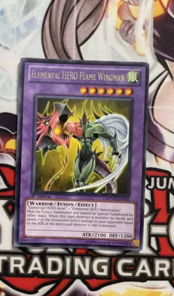 Elemental HERO Flame Wingman 1st Ed RYMP Rare NM Yugioh - Image 1