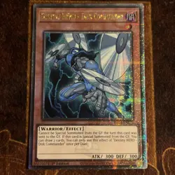 ☆ Destiny Hero Disk Commander - RA03 EN176 Quarter Century 25th YuGiOh ☆ - Image 1