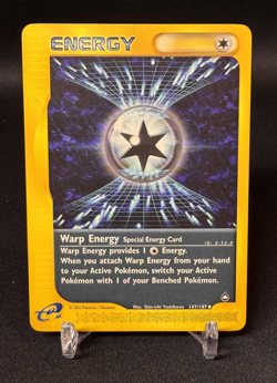 Pokemon Card - Warp Energy 147/147 - E-Series Aquapolis 2002 - Image 1