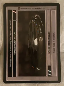 Decipher Star Wars CCG ANH DEJARIK HOLOGAMEBOARD Card NM - Image 1