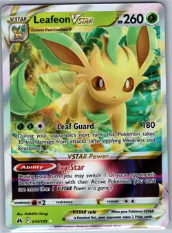 Leafeon VSTAR 014/159 SWSH: Crown Zenith - Pokemon Card - NM - Image 1