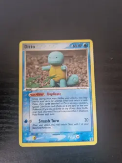 Ditto (Squirtle) 40/113 Delta Species Pokemon Card - Image 1