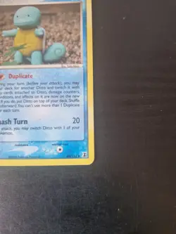 Ditto (Squirtle) 40/113 Delta Species Pokemon Card - Image 4