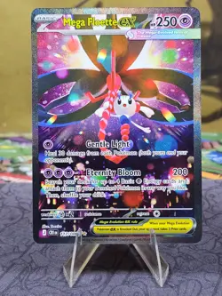 Mega Floette ex 117/086 Chaos Rising Special Illustration Rare Holo Card NM - Image 1