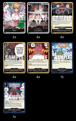 One Piece TCG IMU Tournament Winning/Tournament Ready 51 Card Deck.OP13 Imu Deck - Image 3