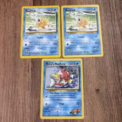 Magikarp 3 Card Lot WOTC Pokemon TCG NM/M - Image 1