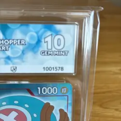Tony Tony.Chopper ST01-006 Full Art One Piece Best Japanese ACE 10 Graded Card - Image 3