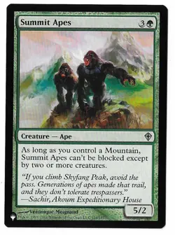MTG Summit Apes The List Mystery Booster 2 (MB2) Common Magic Card #114 Unplayed - Image 1