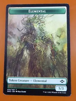 1x Elemental (A 11) (LP-NM) | TOKEN 010/021 | Modern Horizons 2 | MTG Magic - Image 1