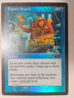 Frantic Search MtG Urza's Legacy Foil - Image 1