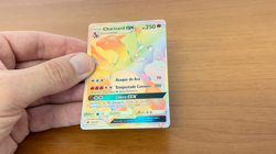 Charizard GX (Secret) 150/147 Burning Shadows Pokemon Rare Brazilian Card NM+ - Image 2