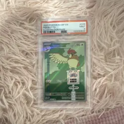 Pokemon Pidgeotto 208/197 Obsidian Flames Illustration Rare Holo PSA 2023 - Image 1