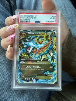 The Pokemon Company 2014 Flashfire M Charizard EX 69/106 Holo PSA 4 - Image 1