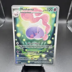 Pokemon TCG Musharna Black Bolt Holo Card 117/086 SV Near Mint - Image 1