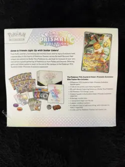 Pokemon TCG Prismatic Evolutions Elite Trainer Box *Tear in Seal* - Image 2
