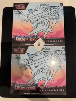 2x Chaos Rising Pokemon Center Elite Trainer Box ETB - BRAND NEW & SEALED ✅ - Image 1
