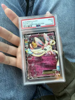 The Pokemon Company 2016 Sylveon EX RC21 Radiant Collection Holo PSA 3 - Image 2