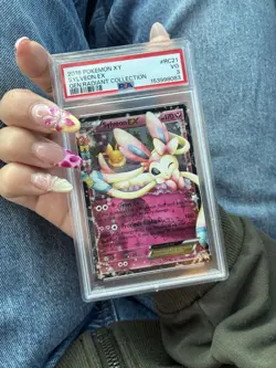 The Pokemon Company 2016 Sylveon EX RC21 Radiant Collection Holo PSA 3 - Image 3