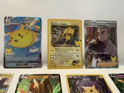 Pokemon Celebrations Card Lot Cards Pokemon Cards NM Pikachu Team Rocket Zapdos - Image 2