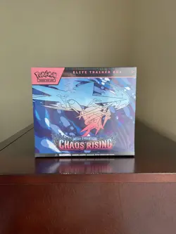 Pokemon TCG: Chaos Rising Elite Trainer Box (ETB). New & Factory Sealed. - Image 1