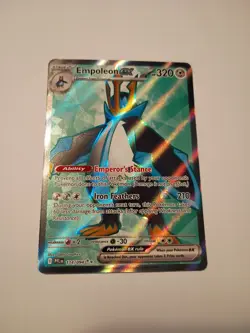 Empoleon ex 114/094 Ultra Rare Phantasmal Flames Pokemon Holo Near Mint - Image 1