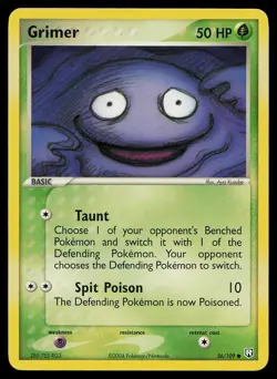 Grimer 56/109 Common Team Rocket Returns Pokemon Near Mint - Image 1