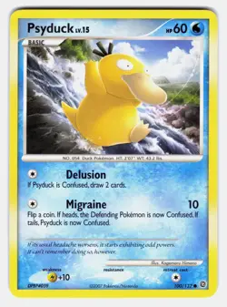 Psyduck Secret Wonders #100/132 LP Pokemon TCG Common - Image 1
