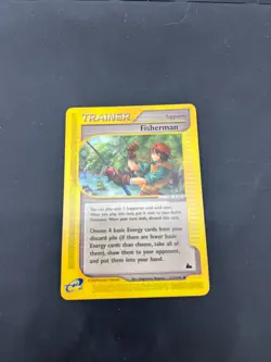 Fisherman 125/144 Skyridge Regular Pokemon Vintage - Image 1