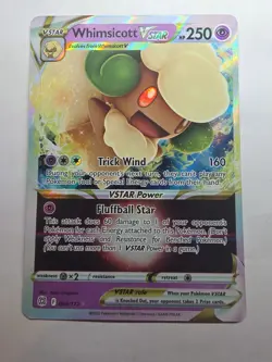 Whimsicott VSTAR 065/172 Pokemon TCG Brilliant Stars NM - Image 1