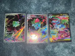 Pokemon Cards Mega Venusaur ex SAR Bulbasaur Ivysaur AR set Mega Brave Japanese - Image 1