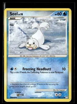Seel 97/123 Mysterious Treasures Common Pokemon - Image 1