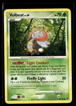 Volbeat 92/106 Great Encounters Common Pokemon - Image 1