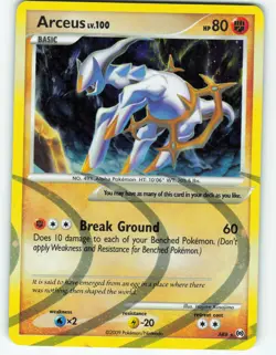 Arceus - Holo - #AR8 Arceus - Pokemon TCG - 2009 - Image 1