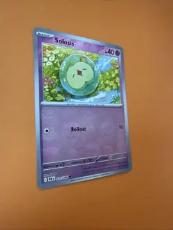 Solosis (Master Ball Pattern) Common - Pokemon Black Bolt 037/086 NM - Image 3